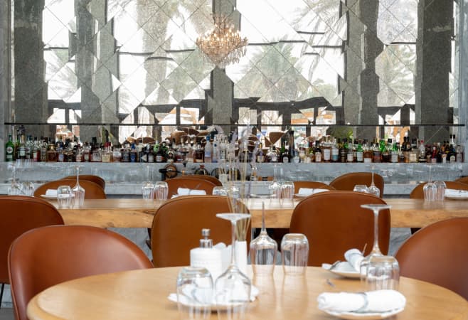 Licensed hotel bar where tourists can legally drink alcohol in Dubai