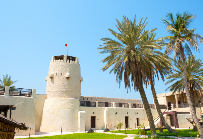The museum fort in Umm Al Quwain, United Arab Emirates, Middle East